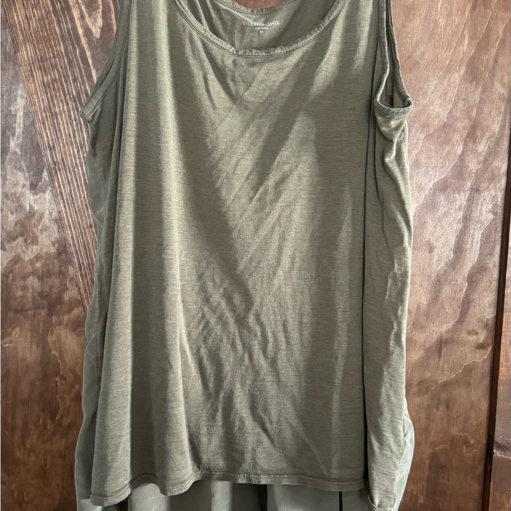 Eileen Fisher Sage Green Tank Top